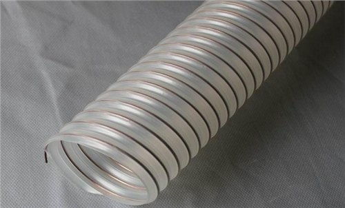 聚鑫橡塑聚氨酯pu吸塵管廠家泰安吸塵管 天津市南開(kāi)區(qū)金榮發(fā)橡塑制品銷售中心 pu通風(fēng)管 鋼